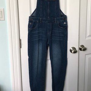 Buffalo David Bitton Ashley Dark Wash Denim Bib Overalls